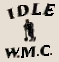 Idle WMC sign (workman leaning on a shovel)